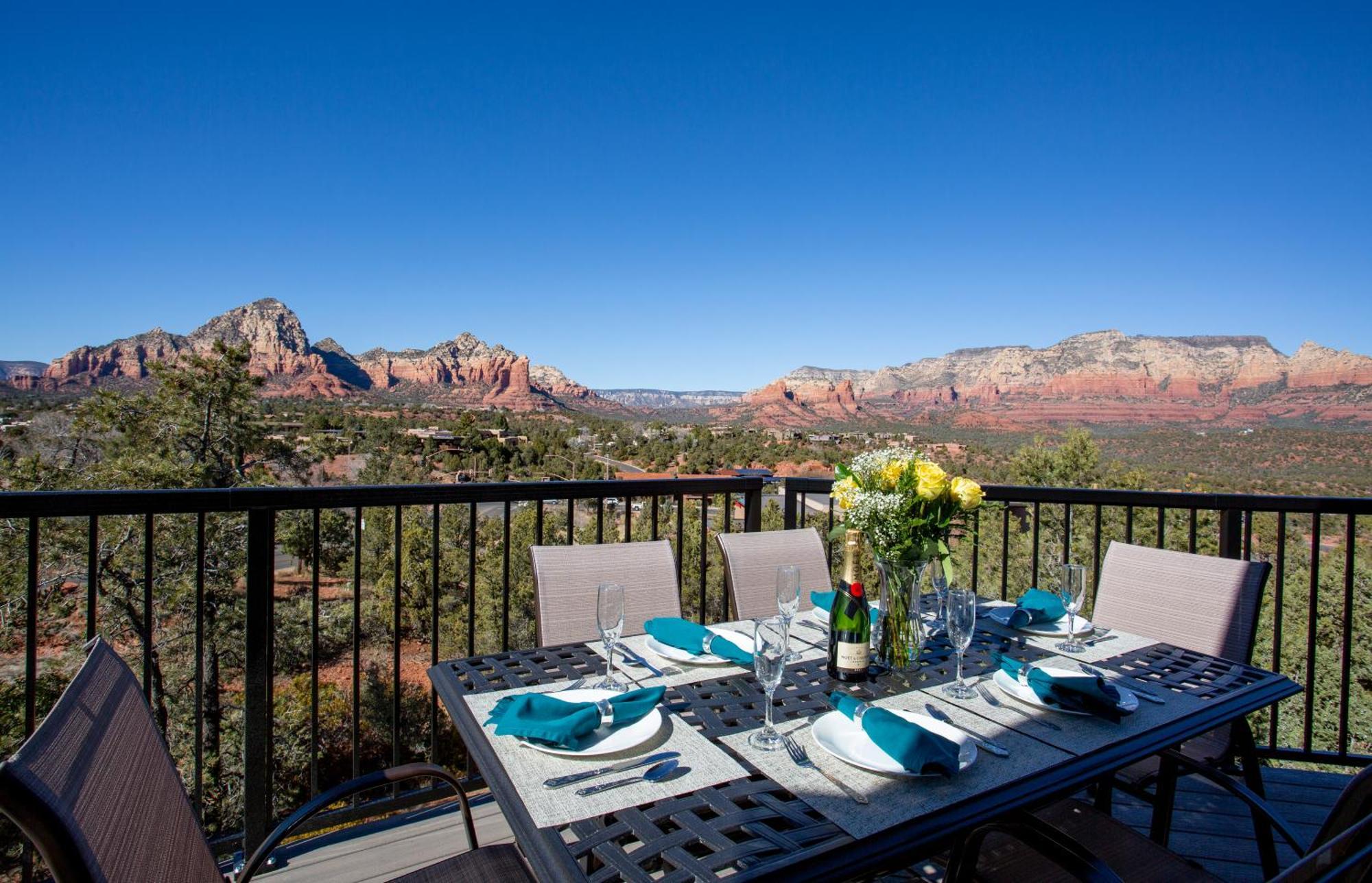 Awe Inspiring Red Rock Views With Hot Tub! Villa Sedona Exteriör bild